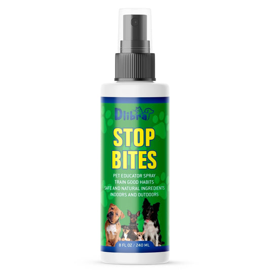 Stop Bites - Dog Training Spray | Prevents Chewing & Marking | Natural Formula | 8 oz