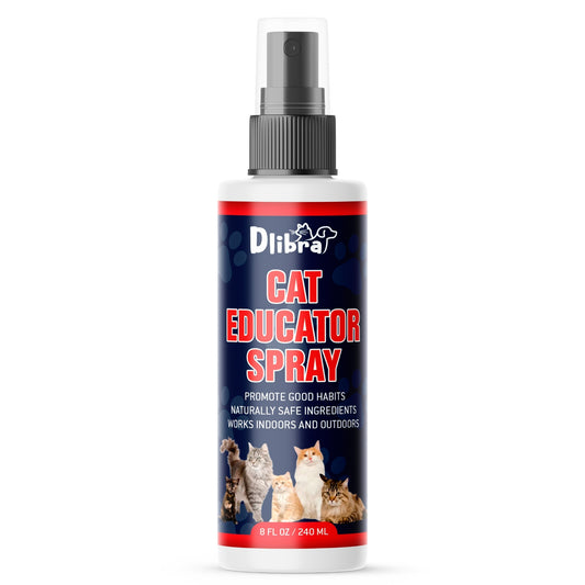 Cat Educator Spray - Stops Scratching & Marking | Protect Furniture, Carpets & Curtains | Natural Cat Deterrent