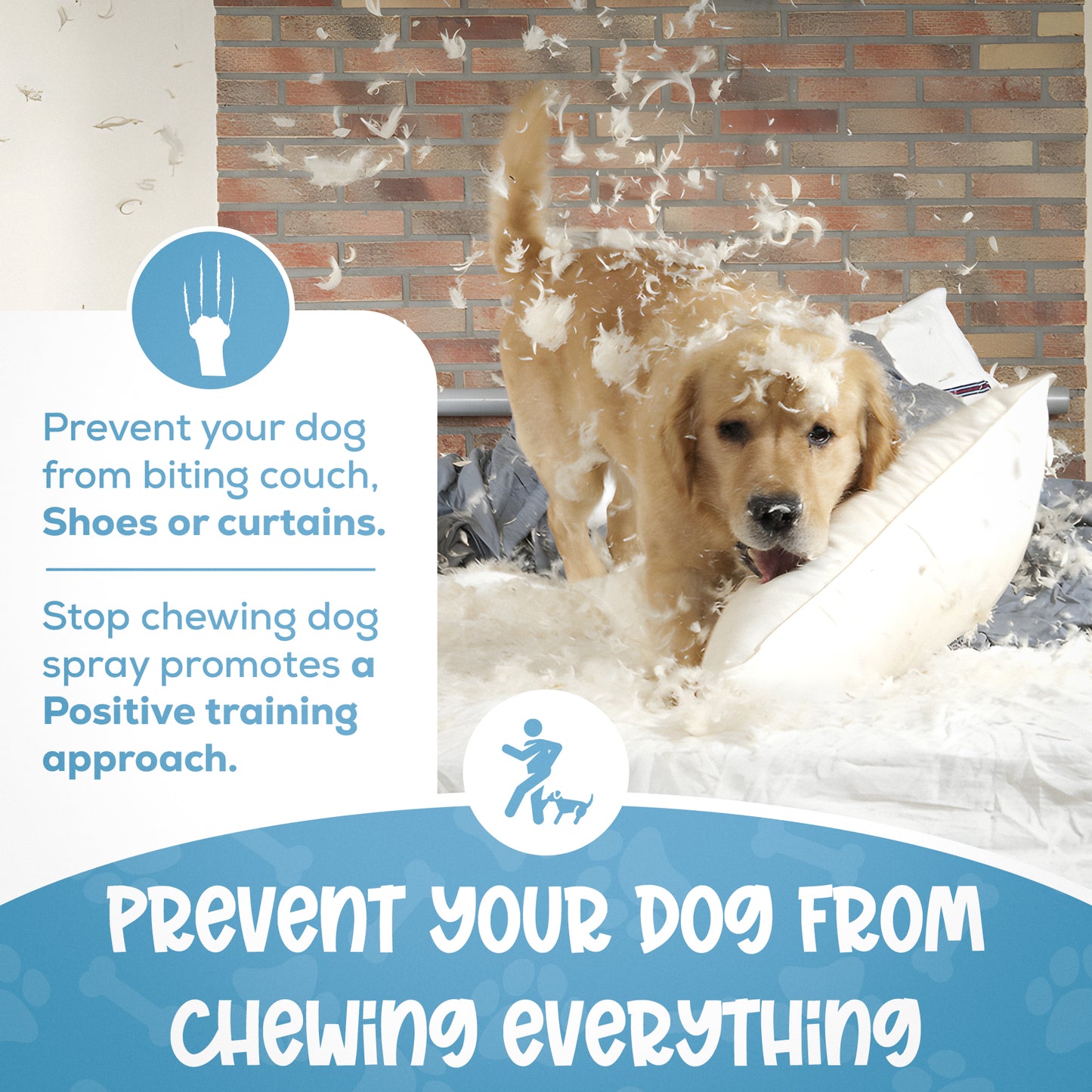 DOG REPELLENT, Potty Training and Stop Chewing Spray, 24 oz